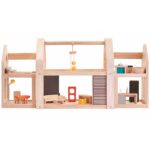 Φορητό κουκλόσπιτο (με επίπλωση)