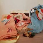 Bamboo Μουσελίνα Christmas Angel  (120x120cm) - Image 4