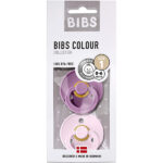 BIBS Colour Καουτσούκ Lavender / Baby Pink 0-6 μηνών 2τμχ