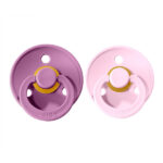 BIBS Colour Καουτσούκ Lavender / Baby Pink 0-6 μηνών 2τμχ - Image 2