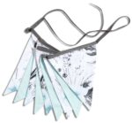 Γιρλάντα με σημαιάκια Μέντα Floral