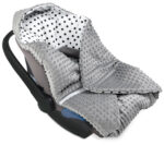 Κουβέρτα καθίσματος αυτοκινήτου Black Dots