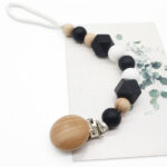 Κλιπ Πιπίλας premium Black and White 0μ+