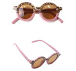 Παιδικά γυαλιά ηλίου BabyLlama Leopard / Dusty Pink 2-5 ετών - Image 2