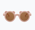 Παιδικά γυαλιά ηλίου με αυτάκια BabyLlama Baby Pink / Brown 3-9 ετών