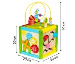 Ξύλινος εκπαιδευτικός διαλογέας + μπλοκ Ecotoys - Image 5