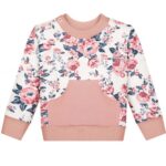 Σετ φόρμας μπεζ φλοραλ - Image 2