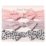 Κορδέλες σετ των 3 φιόγκος leopard