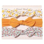 Κορδέλες σετ των 3 φιόγκος orange