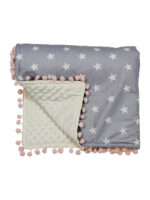Κουβέρτα Fleece Stars 90x90 - Image 2