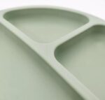 Πιάτο Σιλικόνης με Χωρίσματα Dusty Blue - Image 3