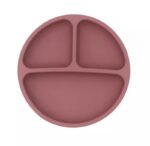 Σετ Φαγητού Πιάτο με χωρίσματα + Ποτηράκι με χερούλια Dusty Rose - Image 2