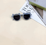 Παιδικά γυαλιά ηλίου με αυτάκια BabyLlama Blue flexible