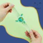 Αντικουνουπικό βραχιόλι Spinner με φωτάκι Πορτοκαλί / Κίτρινο - Image 6