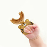 Παιδική οδοντόβουρτσα σε σχήμα U Τίγρης Κόκκινη - Image 7