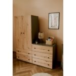 Δίφυλλη ντουλάπα Pauline Oak - Image 7