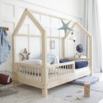 Pioli Μontessori παιδικό κρεβάτι μασίφ