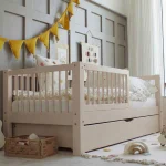 Basic Alto Plus παιδικό κρεβάτι με στρογγυλό κάγκελο και συρτάρι ή δεύτερο κρεβάτι - Image 10
