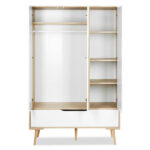 Τρίφυλλη ντουλάπα Sofie - Image 4