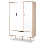 Τρίφυλλη ντουλάπα Sofie