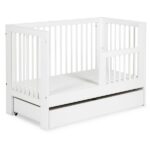 Κούνια κρεβάτι Olivia 140x70 εκ. Λευκή - Image 4