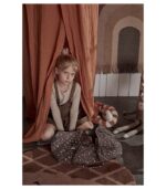 Κουνουπιέρα / Canopy Ronza Ροζ 100% οργανικό βαμβάκι - Image 3