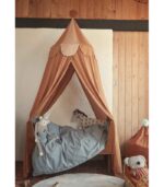 Κουνουπιέρα / Canopy Ronza Ροζ 100% οργανικό βαμβάκι - Image 2