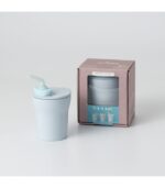 Ποτηράκι PLA με καλαμάκι Μπλε - Image 5