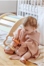 Παιδικό Poncho Pink - Image 5