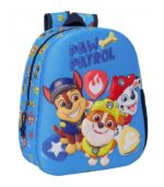 Σακίδιο 3d Paw Patrol 27x10x33 εξωτερική τσέπη για παγούρι