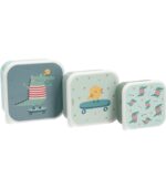 Σετ 3 φαγητοδοχείων Croc