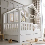Housebed Plus με πλακέ κάγκελο και συρτάρι ή δεύτερο κρεβάτι - Image 8