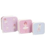 Σετ 3 φαγητοδοχείων Ballet