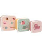 Σετ 3 φαγητοδοχείων Bugs