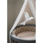 Τούλινη Canopy Champagne + βάση - Image 7