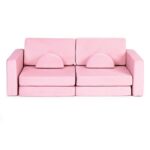 Πολυμορφικός Καναπές για παιδιά ροζ - ΕΚΘΕΣΙΑΚΟΣ - Image 9