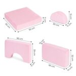 Πολυμορφικός Καναπές για παιδιά ροζ - ΕΚΘΕΣΙΑΚΟΣ - Image 2