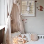 Τούλινο Canopy με πομ πον - Image 24