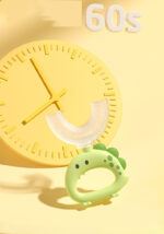 Παιδική οδοντόβουρτσα σε σχήμα U Dino Green - Image 5