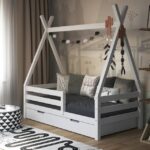 Luca μοντεσόρι παιδικό κρεβάτι μασίφ ΟΞΙΑ