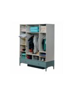 Τετράφυλλη ντουλάπα Marine Blue - Image 7