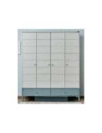 Τετράφυλλη ντουλάπα Marine Blue - Image 6