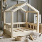 Cozy House Bed Φυσικό Ξύλο Μεγέθη S-Μ-L - Image 3