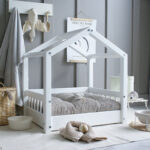 Cozy House Bed White Μεγέθη S-Μ-L