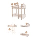 Basic κάτω κρεβάτι κουκέτας 200x90εκ. - Image 3