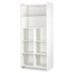 Βιβλιοθήκη Amelia Λευκή 190x84x50εκ. - Image 2