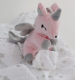 Λούτρινος μαλακός μονόκερος Mini Ροζ - Image 6