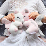 Λούτρινος μαλακός μονόκερος Mini Ροζ - Image 2