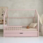 Bello Plus παιδικό κρεβάτι Montessori με συρτάρι ή δεύτερο κρεβάτι και αφαιρούμενα κάγκελα - Image 6