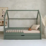 Bello Plus παιδικό κρεβάτι Montessori με συρτάρι ή δεύτερο κρεβάτι και αφαιρούμενα κάγκελα - Image 3